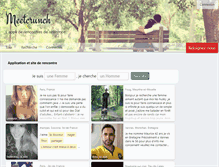 Tablet Screenshot of meetcrunch.com